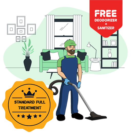 Carpet Cleaning 3 Bedroom: Standard and Deep Cleaning