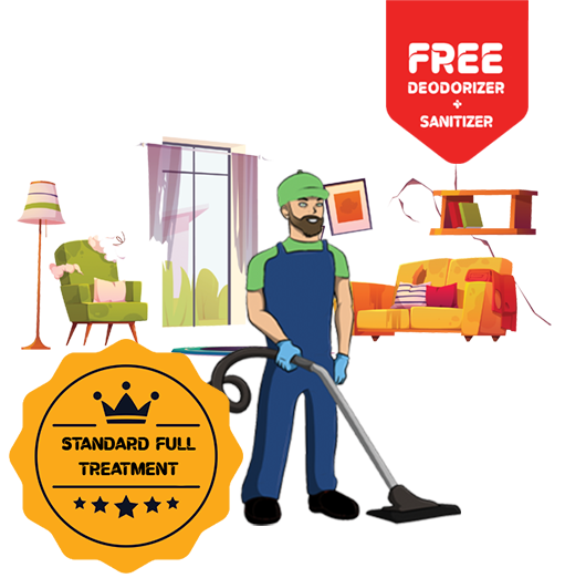 Carpet Cleaning 4 Bedroom: Standard and Deep Cleaning